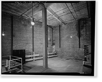 Historic Framed Print, Winehaven, Warehouse, Point Molate Naval Fuel Depot, Richmond, Contra Costa County, CA - 5,  17-7/8" x 21-7/8"