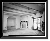 Historic Framed Print, Mission Motel, Office, 9235 MacArthur Boulevard, Oakland, Alameda County, CA - 4,  17-7/8" x 21-7/8"