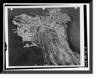 Hunters Point Naval Shipyard, Drydock No. 4, San Francisco, San Francisco County, CA - 5, Historic Print