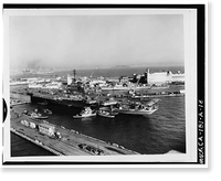 Hunters Point Naval Shipyard, Drydock No. 4, San Francisco, San Francisco County, CA - 16, Vintage Print