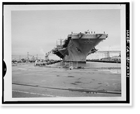 Historic Framed Print, Hunters Point Naval Shipyard, Drydock No. 4, San Francisco, San Francisco County, CA - 21,  17-7/8" x 21-7/8"