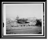 Hunters Point Naval Shipyard, Drydock No. 4, San Francisco, San Francisco County, CA - 22, Antique Poster