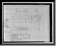 Hunters Point Naval Shipyard, Drydock No. 4, San Francisco, San Francisco County, CA - 43, Antique Print