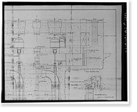 Historic Framed Print, Hunters Point Naval Shipyard, Drydock No. 4, San Francisco, San Francisco County, CA - 52,  17-7/8" x 21-7/8"