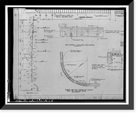Historic Framed Print, Hunters Point Naval Shipyard, Drydock No. 4, San Francisco, San Francisco County, CA - 54,  17-7/8" x 21-7/8"