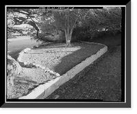 Historic Framed Print, Presidio of Monterey, Soldier Field, Monterey, Monterey County, CA - 13,  17-7/8" x 21-7/8"