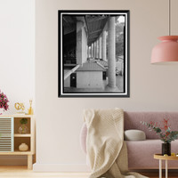 Historic Framed Print, Rose Bowl Stadium, 1001 Rose Bowl Drive, Pasadena, Los Angeles County, CA - 8,  17-7/8" x 21-7/8"