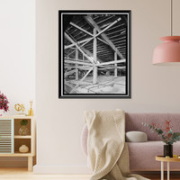 Historic Framed Print, Rose Bowl Stadium, 1001 Rose Bowl Drive, Pasadena, Los Angeles County, CA - 49,  17-7/8" x 21-7/8"