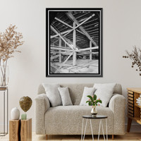 Historic Framed Print, Rose Bowl Stadium, 1001 Rose Bowl Drive, Pasadena, Los Angeles County, CA - 49,  17-7/8" x 21-7/8"