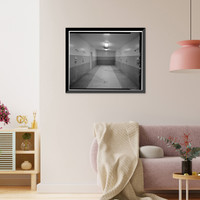 Historic Framed Print, Rose Bowl Stadium, 1001 Rose Bowl Drive, Pasadena, Los Angeles County, CA - 72,  17-7/8" x 21-7/8"