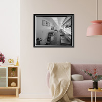 Historic Framed Print, Rose Bowl Stadium, 1001 Rose Bowl Drive, Pasadena, Los Angeles County, CA - 87,  17-7/8" x 21-7/8"