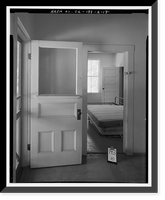 Historic Framed Print, Butt Valley Dam, Gate Tender's House, Butt Valley Reservoir Road, Caribou vicinity, Plumas County, CA - 17,  17-7/8" x 21-7/8"