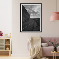 Historic Framed Print, Rim Rock Drive, Fruita vicinity, Mesa County, CO,  17-7/8" x 21-7/8"