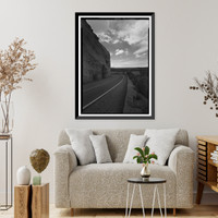 Historic Framed Print, Rim Rock Drive, Fruita vicinity, Mesa County, CO,  17-7/8" x 21-7/8"