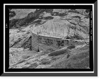 Bluebird Dam, On Ouzel Creek 7 miles west of Allenspark, Allenspark vicinity, Boulder County, CO - 3, Historic Reproduction