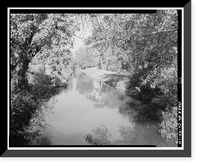 Historic Framed Print, High Line Canal, Mouth of South Platte River to confluence with Sec, Denver, Denver County, CO - 10,  17-7/8" x 21-7/8"