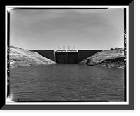Twin Lakes Dam & Outlet Works, Beneath Twin Lakes Reservoir, T11S, R80W, S22, Twin Lakes vicinity, Lake County, CO - 2, Antique Poster