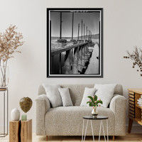 Twin Lakes Dam & Outlet Works, Beneath Twin Lakes Reservoir, T11S, R80W, S22, Twin Lakes vicinity, Lake County, CO - 5, Vintage Poster
