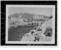 Twin Lakes Dam & Outlet Works, Beneath Twin Lakes Reservoir, T11S, R80W, S22, Twin Lakes vicinity, Lake County, CO - 7, Antique Poster