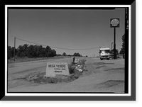 Mesa Verde National Park Main Entrance Road, Cortez, Montezuma County, CO - 3, Vintage Poster