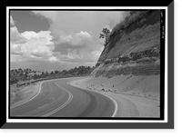 Mesa Verde National Park Main Entrance Road, Cortez, Montezuma County, CO - 14, Historic Print