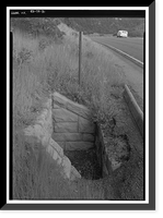 Historic Framed Print, Mesa Verde National Park Main Entrance Road, Cortez, Montezuma County, CO - 31,  17-7/8" x 21-7/8"