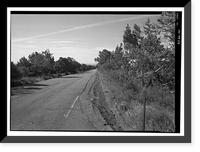 Historic Framed Print, Mesa Verde National Park Main Entrance Road, Cortez, Montezuma County, CO - 58,  17-7/8" x 21-7/8"