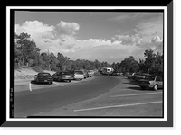 Historic Framed Print, Mesa Verde National Park Main Entrance Road, Cortez, Montezuma County, CO - 62,  17-7/8" x 21-7/8"