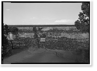 Mesa Verde National Park Main Entrance Road, Cortez, Montezuma County, CO - 66, Antique Print