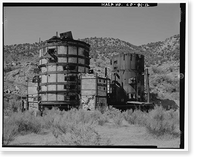 Vanadium Corporation of America (VCA) Naturita Mill, 3 miles Northwest of Naturita, between Highway 141, Naturita vicinity, Montrose County, CO - 12, Historic Print