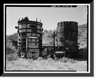 Vanadium Corporation of America (VCA) Naturita Mill, 3 miles Northwest of Naturita, between Highway 141, Naturita vicinity, Montrose County, CO - 13, Vintage Poster