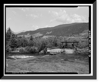 Snake River Ditch, Headgate on north bank of Snake River, Dillon vicinity, Summit County, CO - 3, Vintage Poster