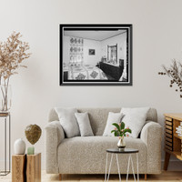 Historic Framed Print, Beierle Farm, House, Hudson Road & Ninety-sixth Avenue, Denver, Denver County, CO - 8,  17-7/8" x 21-7/8"