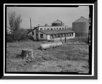 Historic Framed Print, Beierle Farm, Chicken House, Hudson Road & Ninety-sixth Avenue, Denver, Denver County, CO,  17-7/8" x 21-7/8"