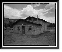 Vanadium Corporation of America (VCA) Naturita Mill, Laboratory, 3 miles Northwest of Naturita, between Highway 141, Naturita vicinity, Montrose County, CO, Vintage Print