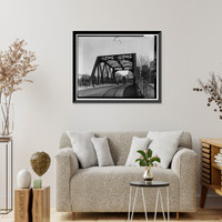 Walnut Street Railroad Bridge, Walnut Street over AMTRAK, Hartford, Hartford County, CT, Antique Poster
