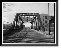 Walnut Street Railroad Bridge, Walnut Street over AMTRAK, Hartford, Hartford County, CT - 3, Vintage Print