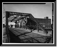 Walnut Street Railroad Bridge, Walnut Street over AMTRAK, Hartford, Hartford County, CT - 4, Vintage Print
