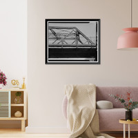 Walnut Street Railroad Bridge, Walnut Street over AMTRAK, Hartford, Hartford County, CT - 9, Vintage Poster
