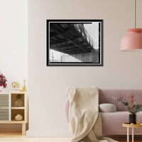 Walnut Street Railroad Bridge, Walnut Street over AMTRAK, Hartford, Hartford County, CT - 14 Classic, Vintage Poster