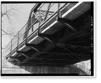 Walnut Street Railroad Bridge, Walnut Street over AMTRAK, Hartford, Hartford County, CT - 15, Historic Reproduction