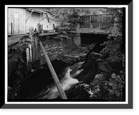 Willimantic Linen Company, Mill No. 1, Immediately West of South Main Street, North Bank, Windham, Windham County, CT - 3, Vintage Print