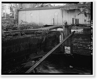 Willimantic Linen Company, Mill No. 1, Immediately West of South Main Street, North Bank, Windham, Windham County, CT - 4, Historic Print