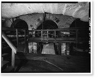 Willimantic Linen Company, Mill No. 2, South Main Street opposite Durham Street, North ba, Windham, Windham County, CT - 5, Antique Print
