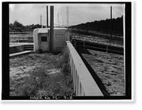 Hurricane Gate Structure 5, Herbert Hoover Dike on Lake Okeechobee, Belle Glade, Palm Beach County, FL - 2, Antique Print