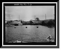 Hurricane Gate Structure 5, Herbert Hoover Dike on Lake Okeechobee, Belle Glade, Palm Beach County, FL - 6, Historic Reproduction