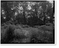 Butts County Road 230 Bridge, Spanning Indian Creek on County Road 230, Jenkinsburg vicinity, Butts County, GA, Antique Wall Art