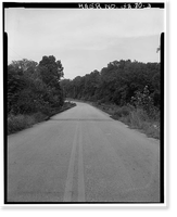 Historic Framed Print, Georgia DOT Bridge No. 145/01427/F/00050E, Spanning Long Cane Creek at County Road 29, West Point vicinity, Harris County, GA - 3,  17-7/8" x 21-7/8"