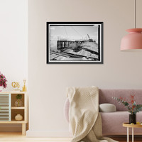 Historic Framed Print, Kake Salmon Cannery, 540 Keku Road, Kake, Wrangell-Petersburg Census Area, AK - 16,  17-7/8" x 21-7/8"
