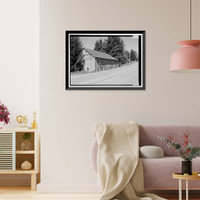 Historic Framed Print, Kake Salmon Cannery, 540 Keku Road, Kake, Wrangell-Petersburg Census Area, AK - 19,  17-7/8" x 21-7/8"